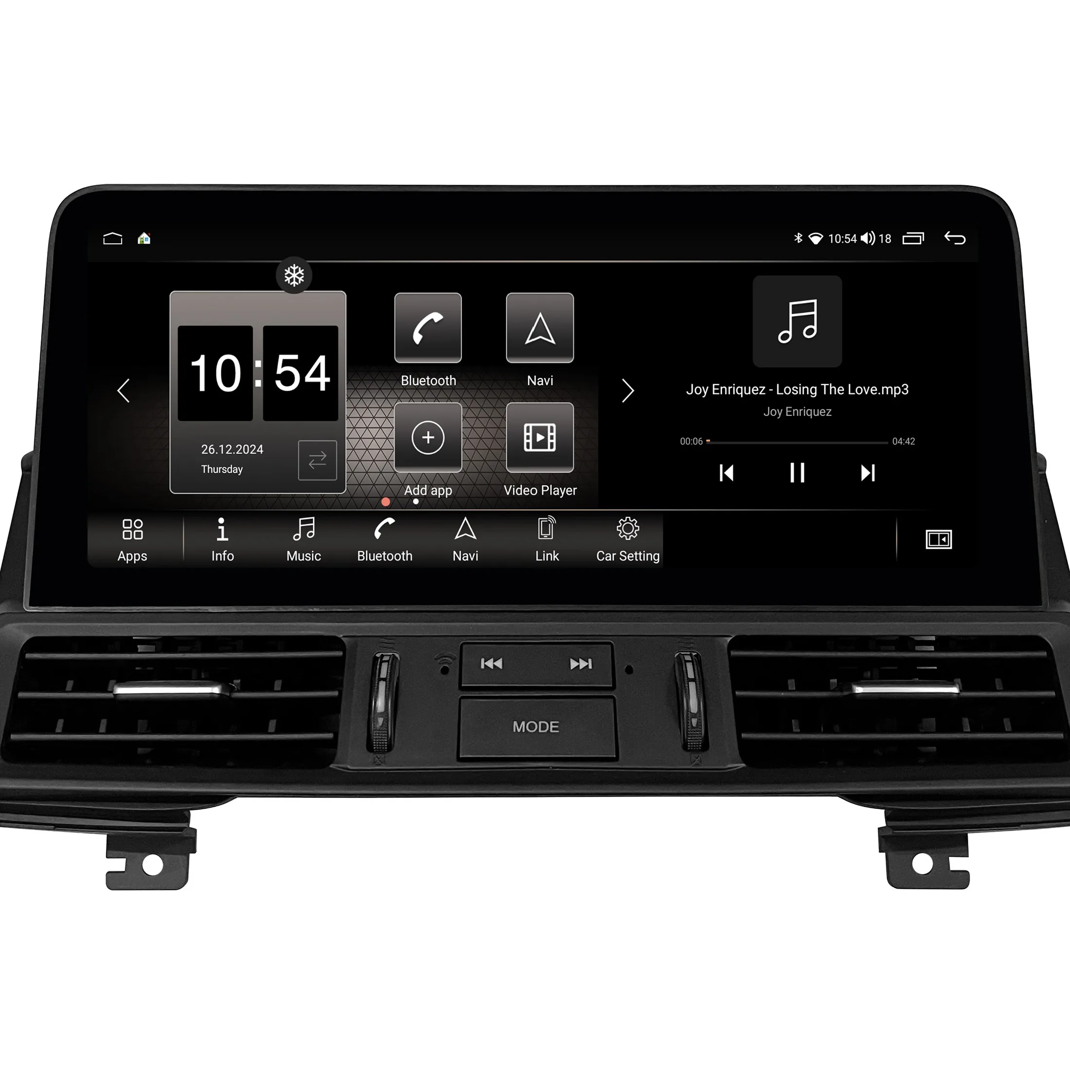

12.3 Inch Car Dvd Player Android Radio Touch Screen Gps Navigation Carplay Pathfinder 2012-2020