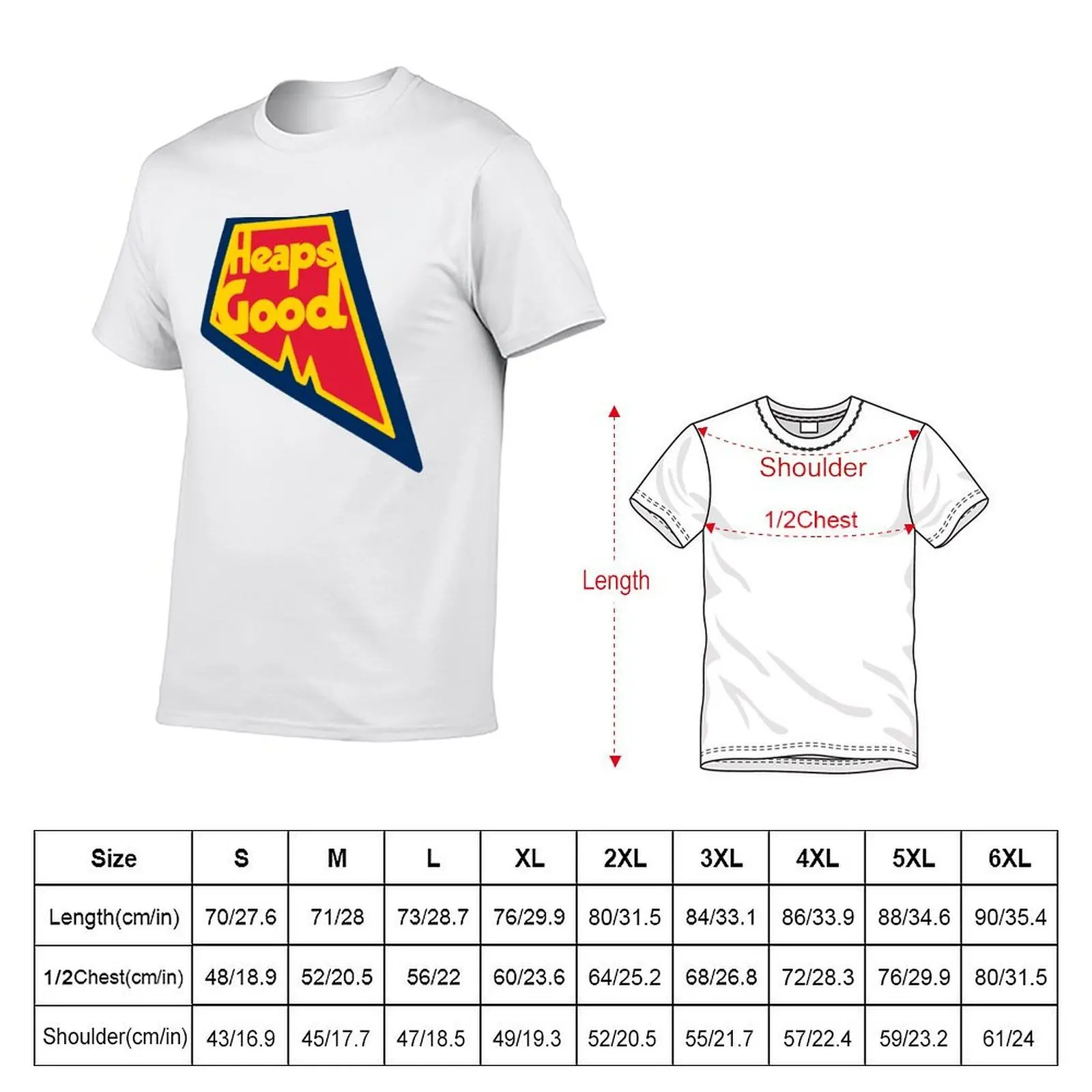 Heaps Good Again - Sportsfan edition T-Shirt blue archive Personalized t-shirt mens clothing
