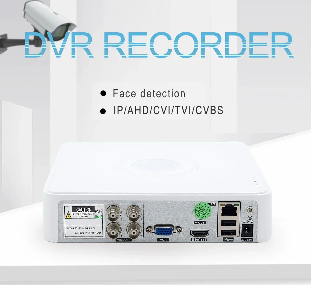 Pegatah 5mp dvr 4/8 kanal cctv ahd dvr AHD-N hybrid dvr 5 in1 video recorder für ahd tvi cvi cvbs