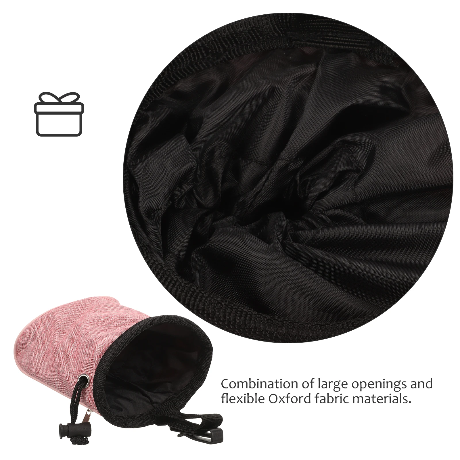 

Bag Oxford Cloth Dog Treat Waist Pouch Large Opening Portable Outdoor Puppy Training Pouch Convenient Dog Walking