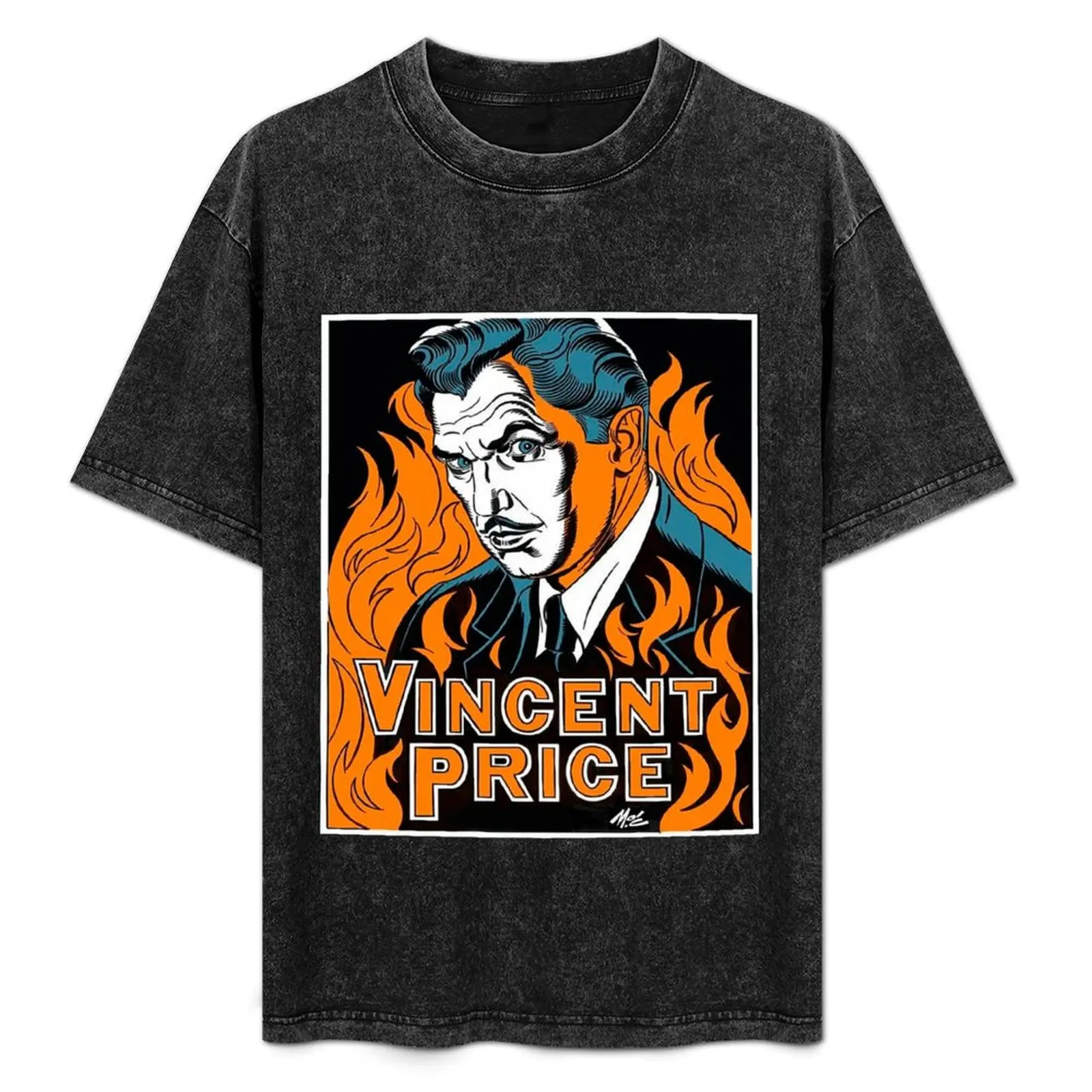 

Vincent Price - Master of horror T-Shirt Holiday Casual Short Sleeve Top