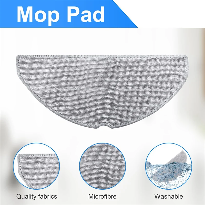 

A98E-For TP-Link Tapo RV30 Max / RV30 Max Plus / RV20 Max / RV20 Max Plus Vacuum Parts Filter Main Side Brush Mop Pad