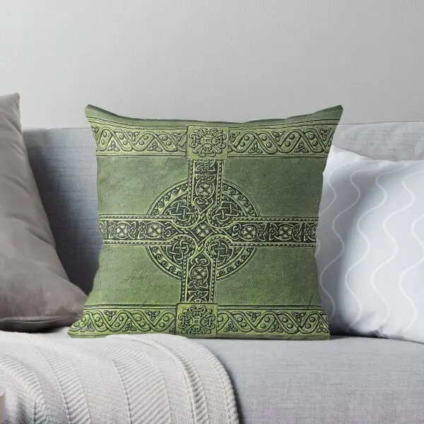 Celtic Knotwork  Printing Throw Pillow Cover Soft Decorative Wedding Fashion Comfort Square Fashion Pillows not include One Side