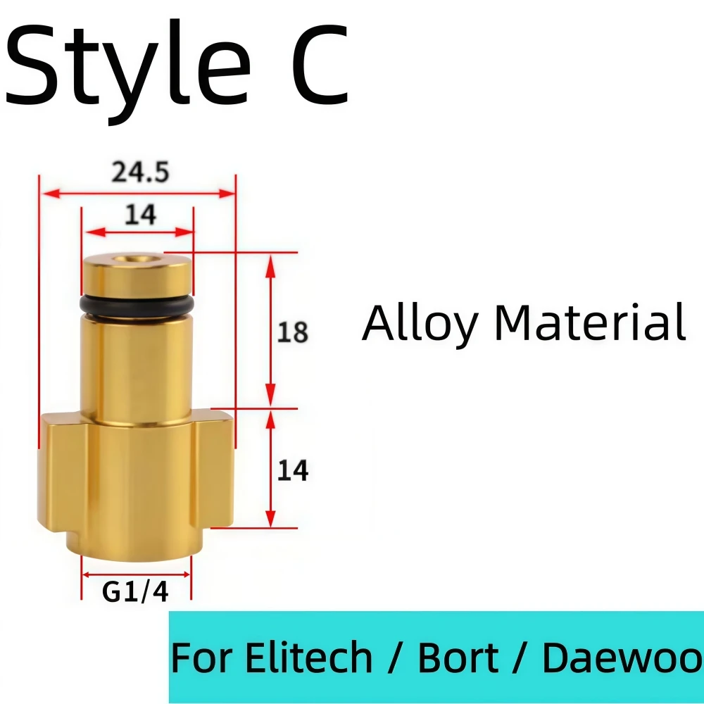 2 ~ 50 m Hochdruckreiniger Kanalisationsdüse 5800 PSI 1/4 Zoll NPT Abflussreiniger Schlauch Pipeline Reinigungsdüse, für Karcher Nilfisk – Detail 13