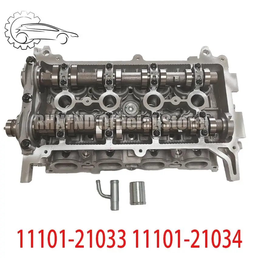

1NZ-FE 2NZ-FE Голая полная головка блока цилиндров в сборе 11101-21033 11101-21034 для Toyota VIOS VITZ COROLLA YARIS PLATZ ALLION 1.3L 1.5L