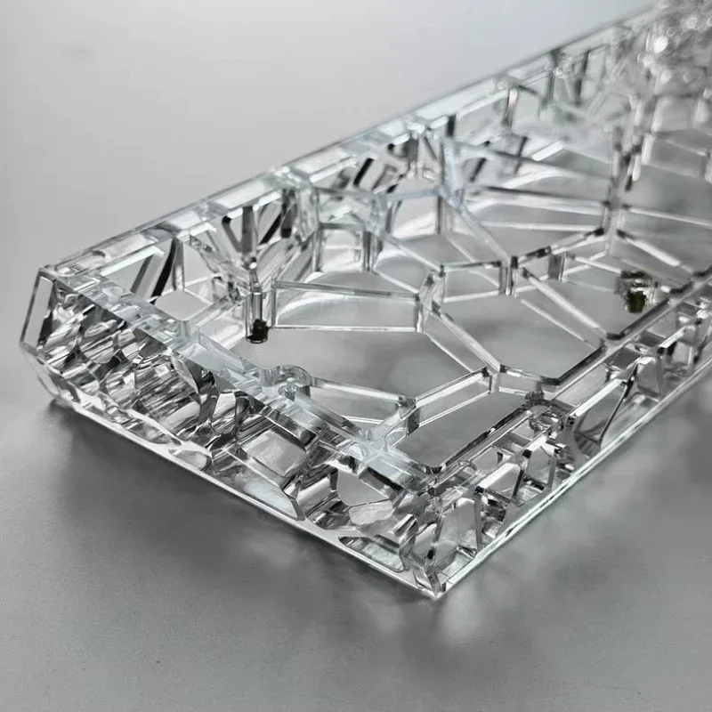 Für Wooting 60HE Rakka Tastatur Zubehör Shell MA60 PC Transparent Fall 60% Tasten Layouts Klasse Holy60 Mad 60he GH60 Gamer