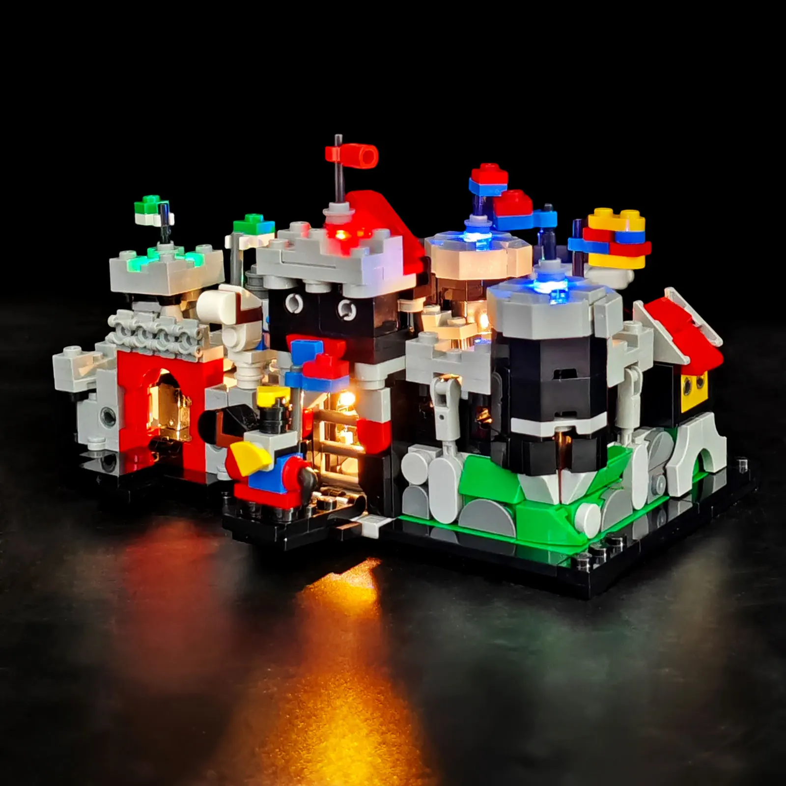 

LYBMTWF LED Lighting Kit Compatible with Lego 40775 Mini Knight's Castle (NOT Include The Model Bricks)