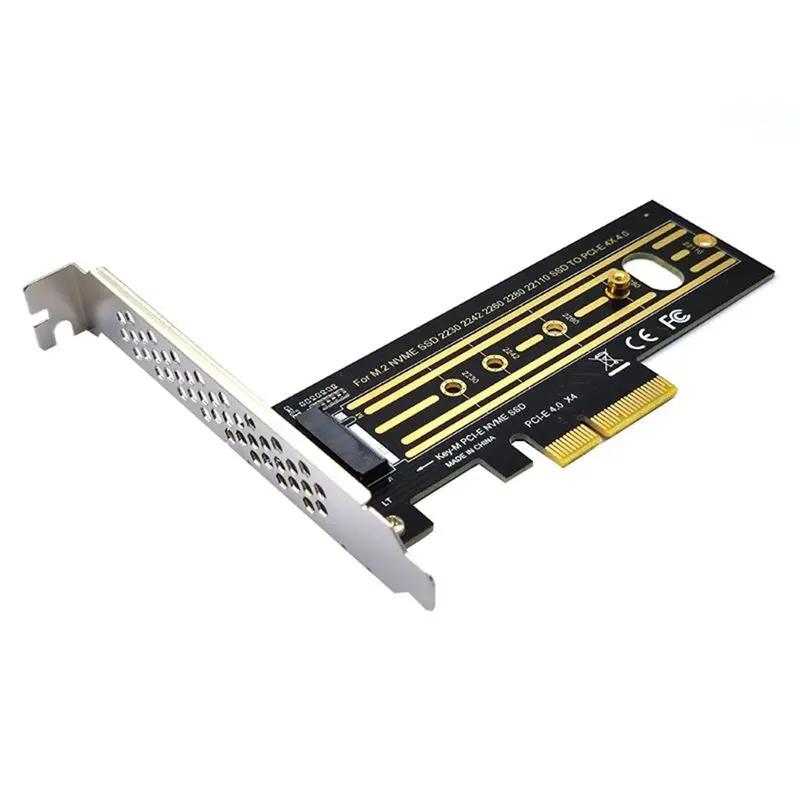 A23F-M.2 Adapter Card PCI-E X4 4.0 GEN4 NVME KEY-M.2 Adapter Card Support 2230/2242/2260/2280/22110 SSD