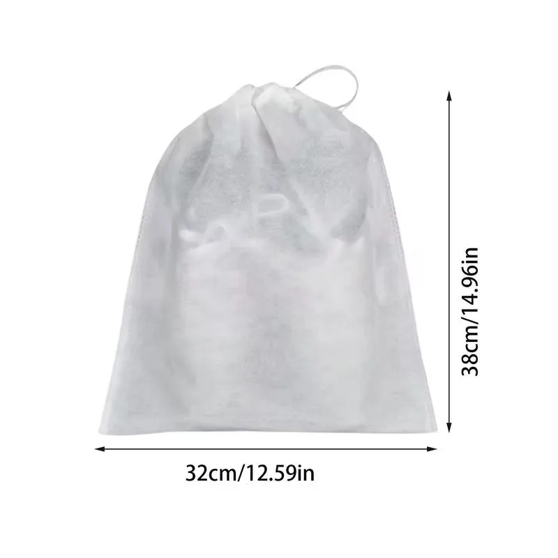 10/20/50PCS Portable Shoes Storage Bag Travel Packing Non-Woven Dust-proof Drawstring Home Drying Shoes Protect Cover