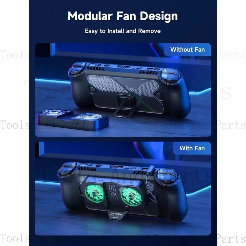 X, ROG Ally X met, inclusief beschermende, koelventilator op voorraad