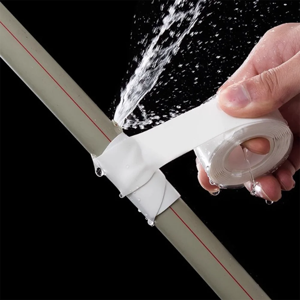 Waterproof Silicone Tape for Plumbing and Electrical Repairs Self Fusing Seal for Coaxial Cables and Hose Leaks