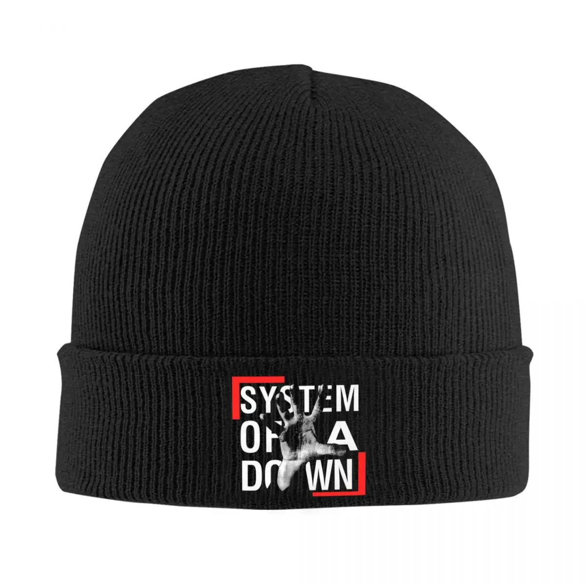 

System Of A Down Knitted Bonnet Caps Fashion Keep Warm Hats