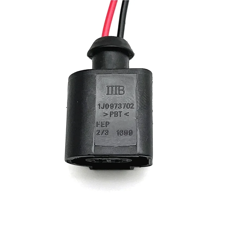 Untuk VW Connector 2 Pin Sensor Suhu Udara Sekitar Luar Plug Pigtail 1J0973702