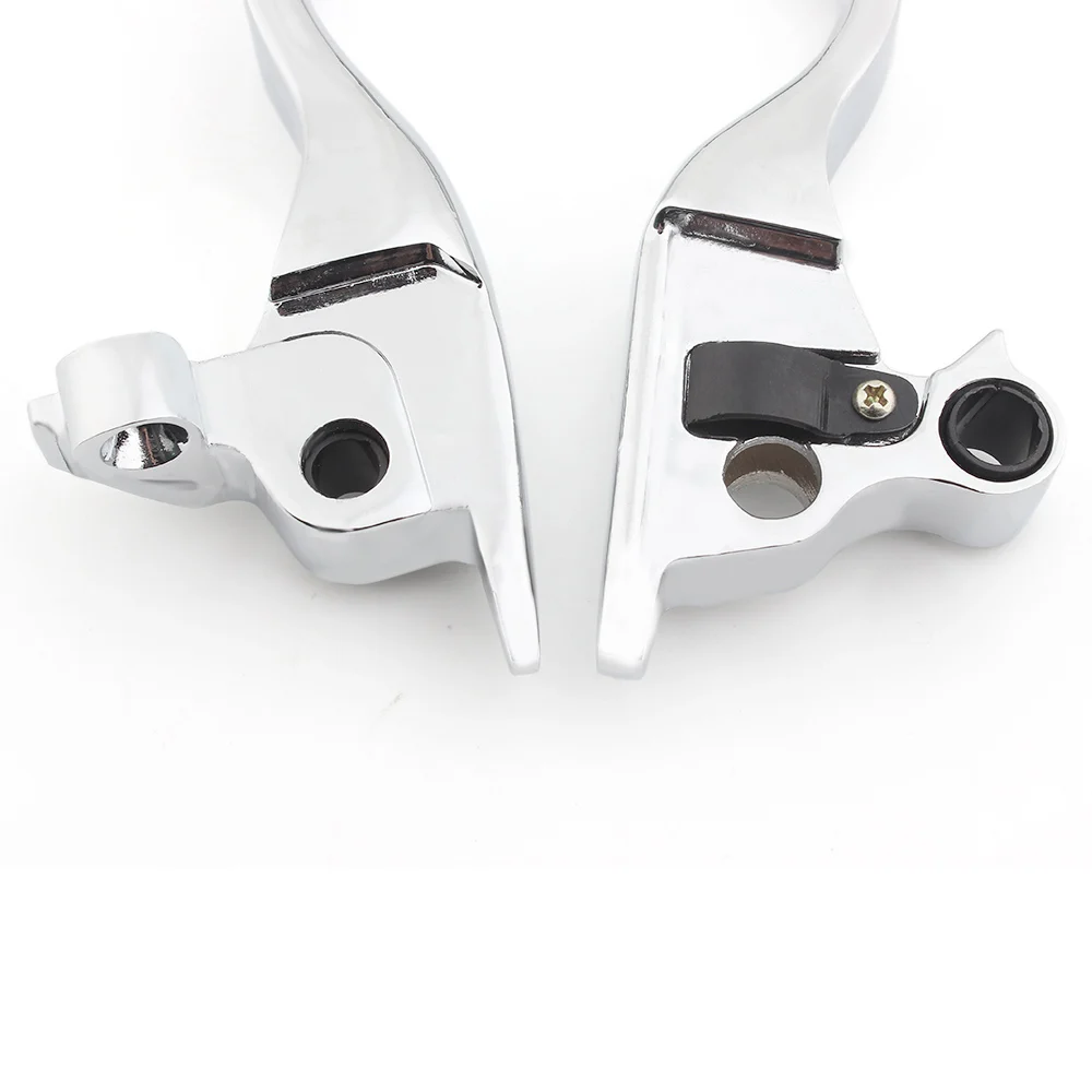 Für Harley CVO Ultra Classic Electra Glide FLHTCUSE3 2008-13 Motorrad Accesorios Chrom Bremse Kupplung Hebel Aluminium Material