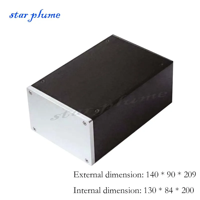 (140*90*209mm) 1409 All-aluminum Power Amplifier Case Power Supply/Preamplifier/Headphone Amplifier Chassis Shell DIY Box