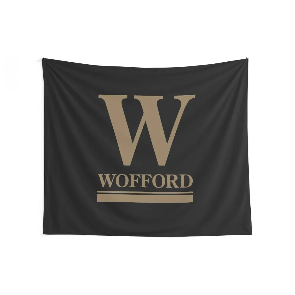 The Wofford wordmark Iconic Tapestry Cute Room Things Aesthetics For Room Room Decor Aesthetic Tapestry