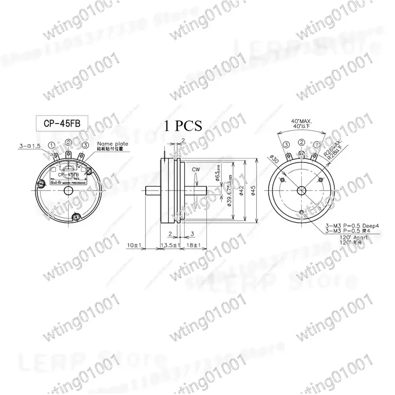 for CP-45FB CPP-45B Sensor Position Angle Controller High Precision Adjustment Tool Accurate Alignment Device for SMT Machine