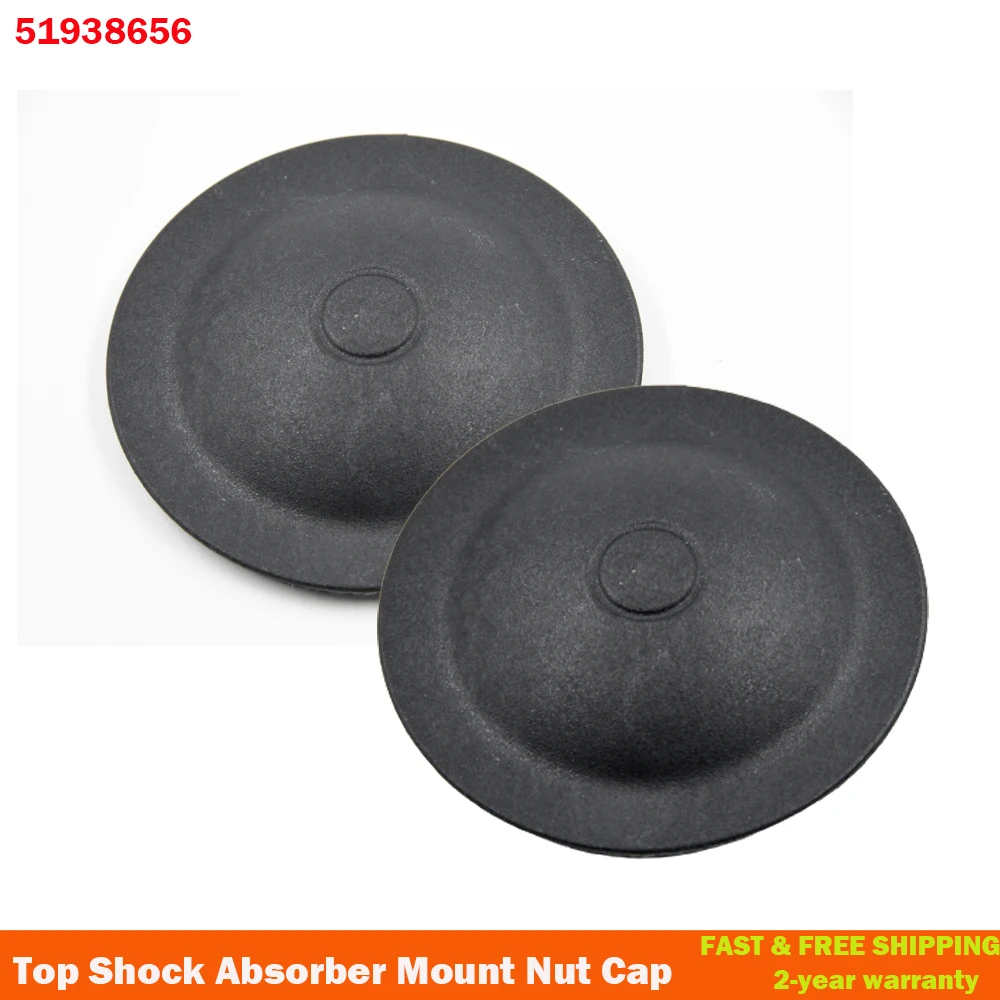 2PCS Front Top Suspension Strut Mount Cover Cap For Fiat 500 Abarth Ford KA 2008 Car Interior Accessories 51938656