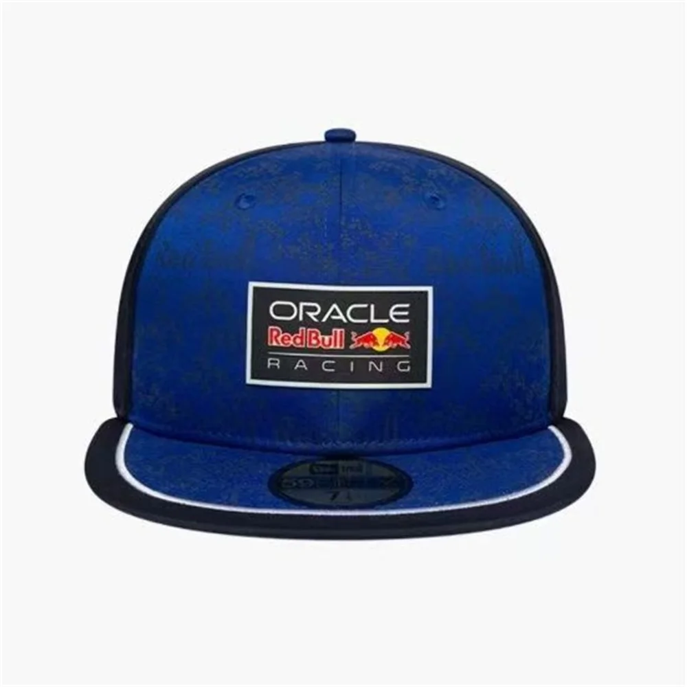 Red Bull Herren- und Damen-Baseballkappe mit flachem Schirm und amerikanischer Stickerei, trendige Outdoor-Freizeit-Sport-Sonnenkappe – Detail 5