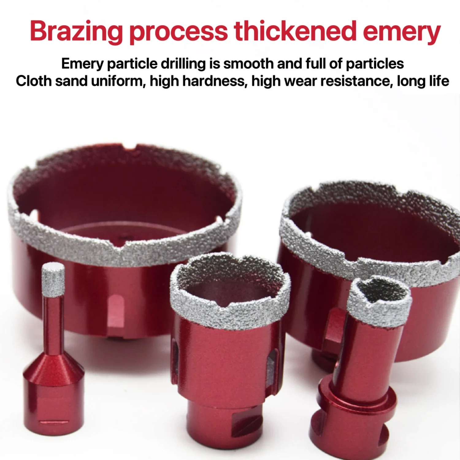 1pc M14 6mm-100mm Vacuum Thread Brazed Hole Opener Drilling Core Bit M14 Angle Grinder Drill Bit for Ceramic Tile Granite Marble