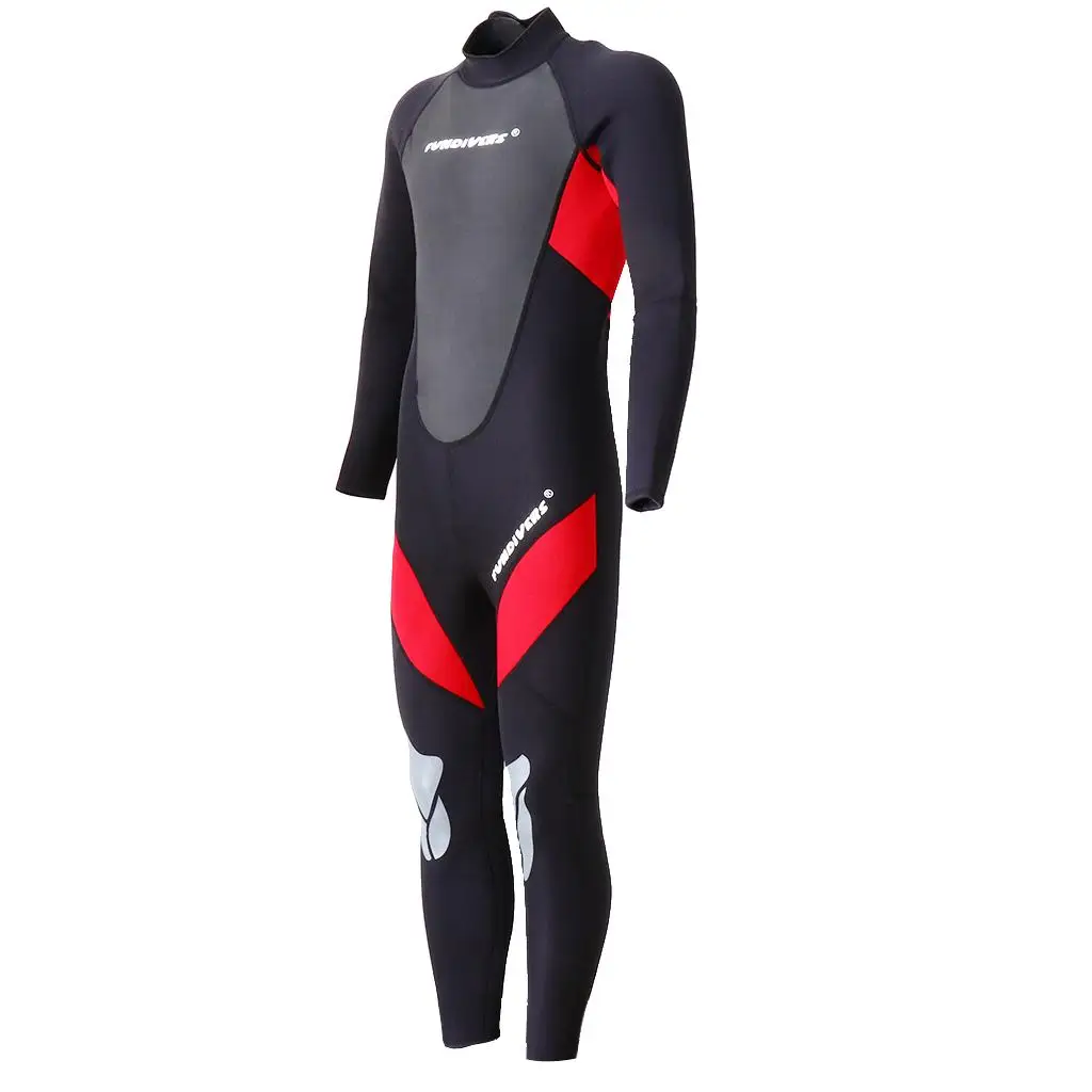 Wetsuit men's long diving suit surf suit swimsuit sun protection