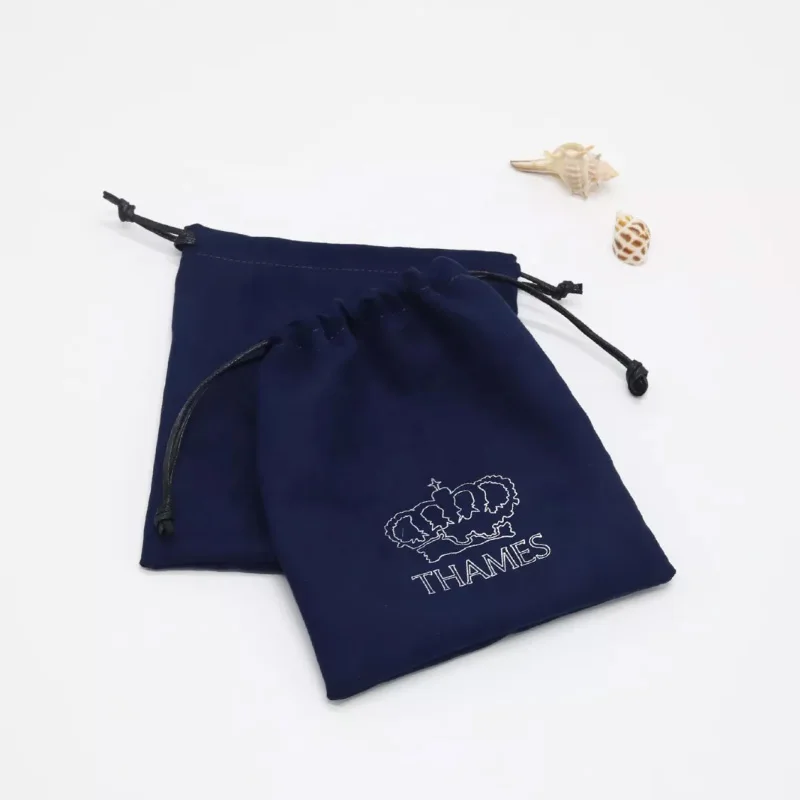 suede christmas gift bag Necklace Bangle Jewelry Packaging Pouches Makeup Underwear Hair Dust Sack