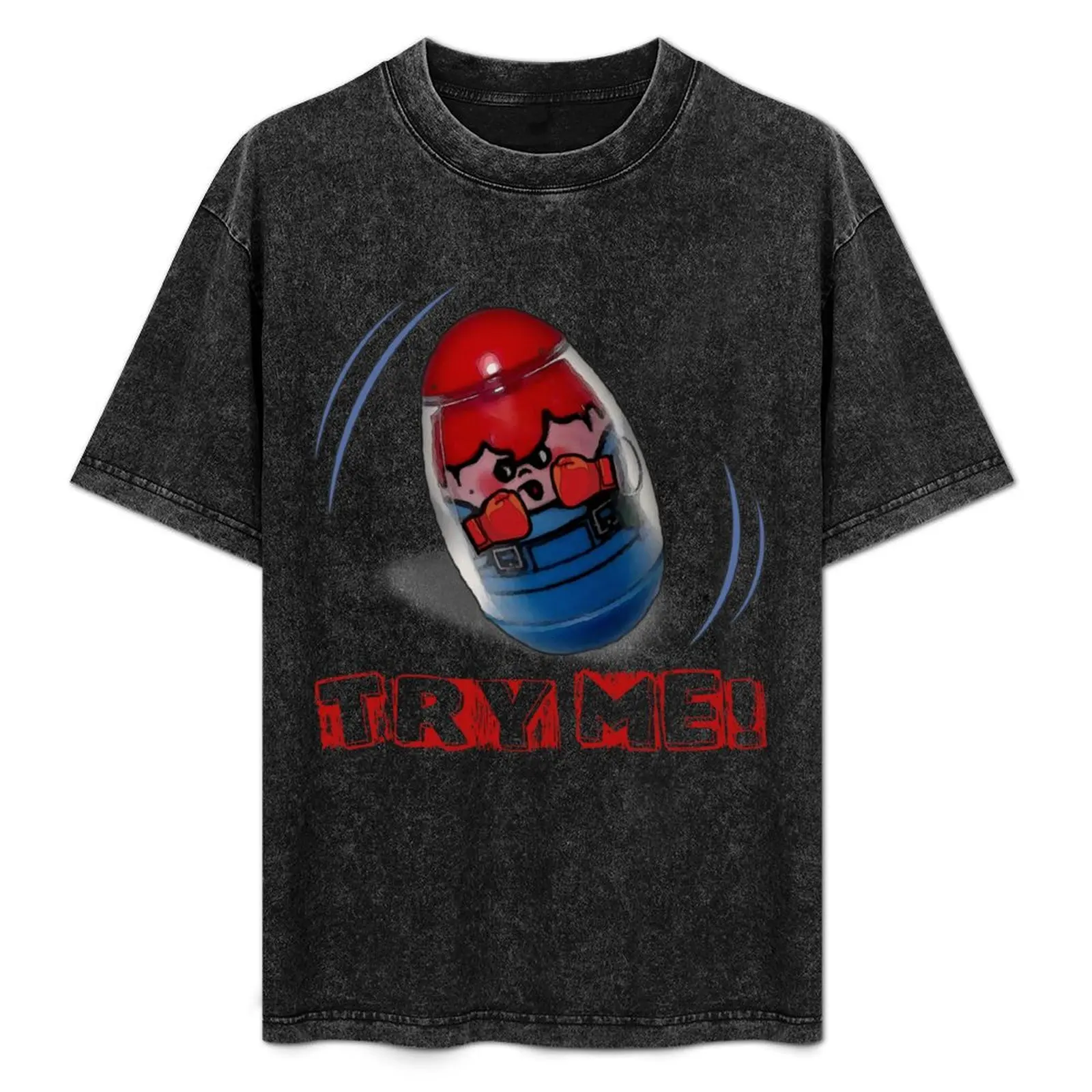 Weeble Wobble - ¡Pruébame! Camiseta informal anti-decoloración
