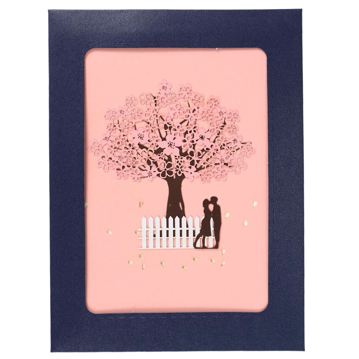 Handmade Pop Up Romantic Birthday, Anniversary, Dating Card for Husband, Wife, Boyfriend, Girlfriend - Cherry Blossom Tree with