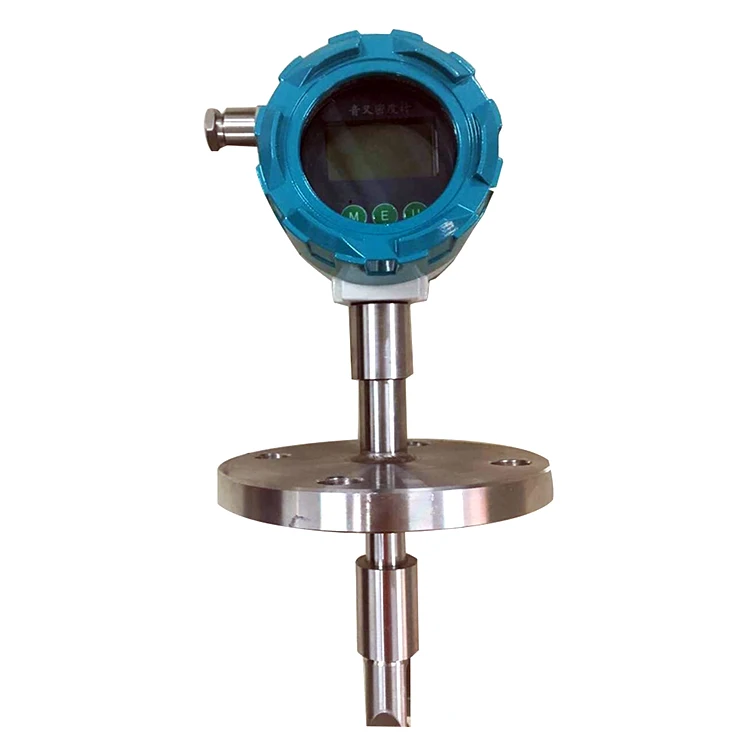 High accuracy oil liquid tuning fork density meter