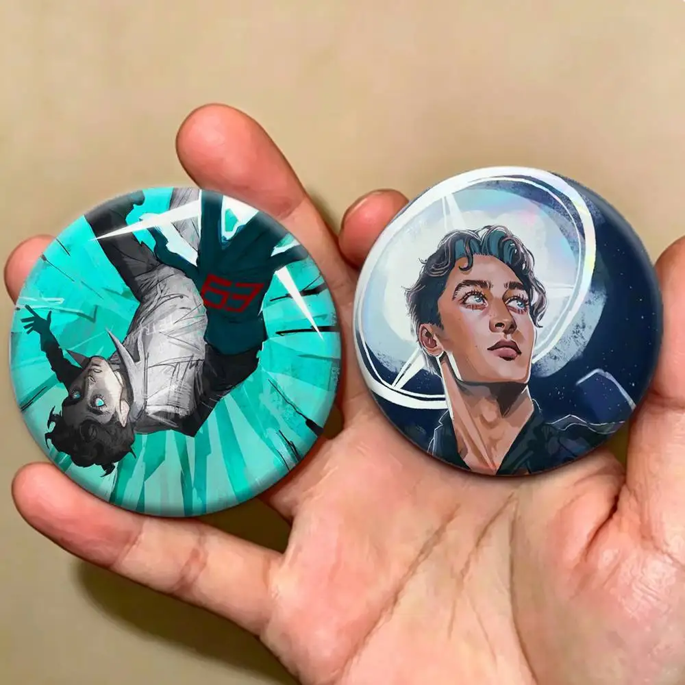 Racing Driver G-George Russell Badges Creative Tinplate Button PinsBrooch Badge Clothes Backpack