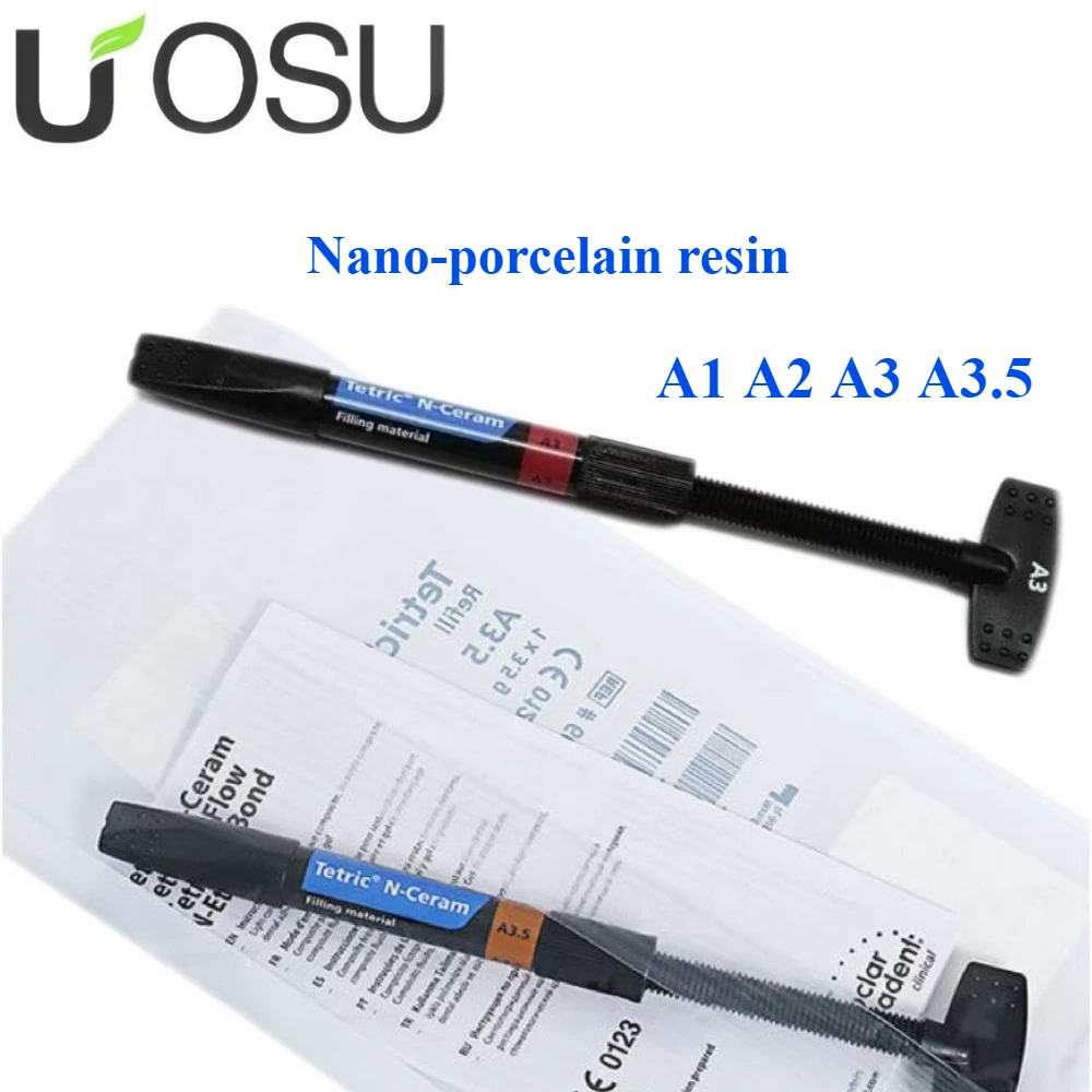 

1Pcs Light-curing Nano-composite Porcelain Resin Dental Whitening Restorative Resin Light-curing Resin Materials