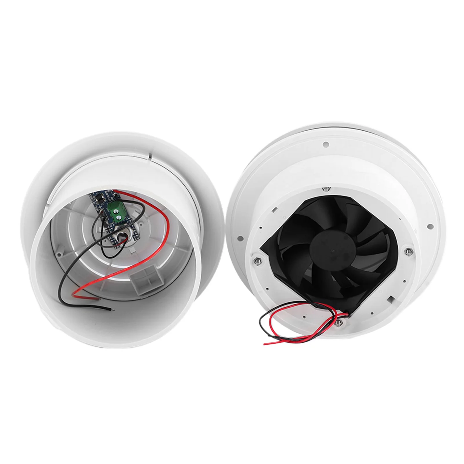 RV Dakventilatie 12V Dakventilator 4000R/min LED Lucht Plafond Ventilatierooster Rond voor Campers Camper Reizen Trailer Van RV Fan