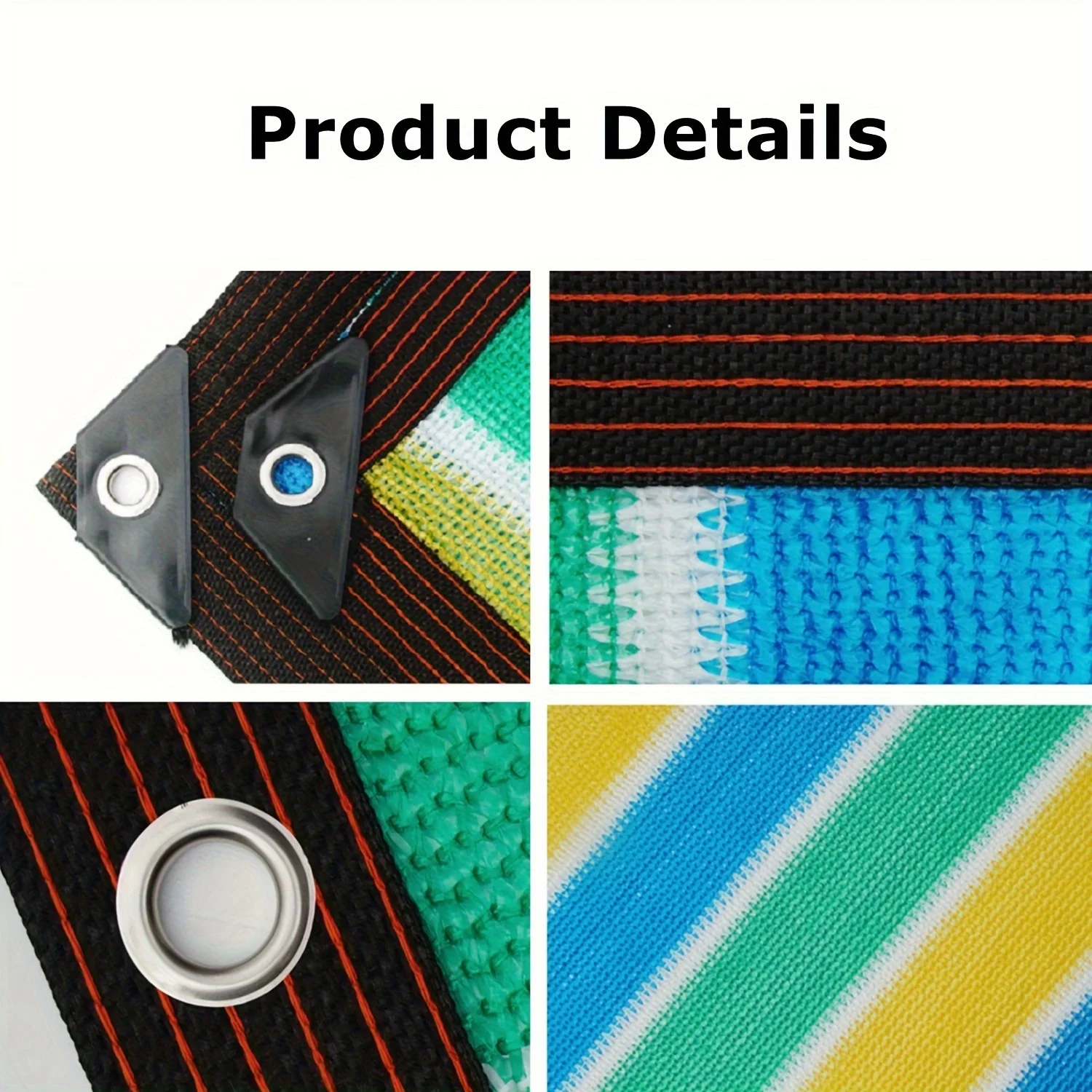 شبكة مظلة مزخرفة: يضيف نمط الخياطة قيمة جمالية كشاشة سياج خصوصية، وشبكة مظلة، وفناء خارجي.