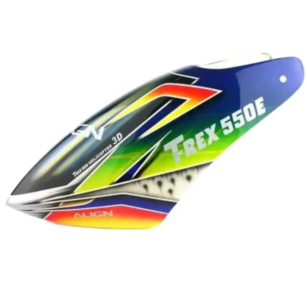 Original Align T-REX 550E Pro DIY RC 550 Helicopter Part Glass Fiber Canopy
