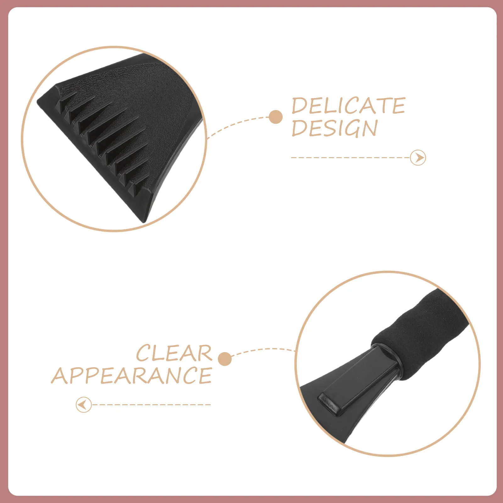 2Pcs Multi-Function Snow Shovel Outdoor Ice Remover Plastic Snow Cleaning Tool Household Ice Breaking Shovel Winter Supply