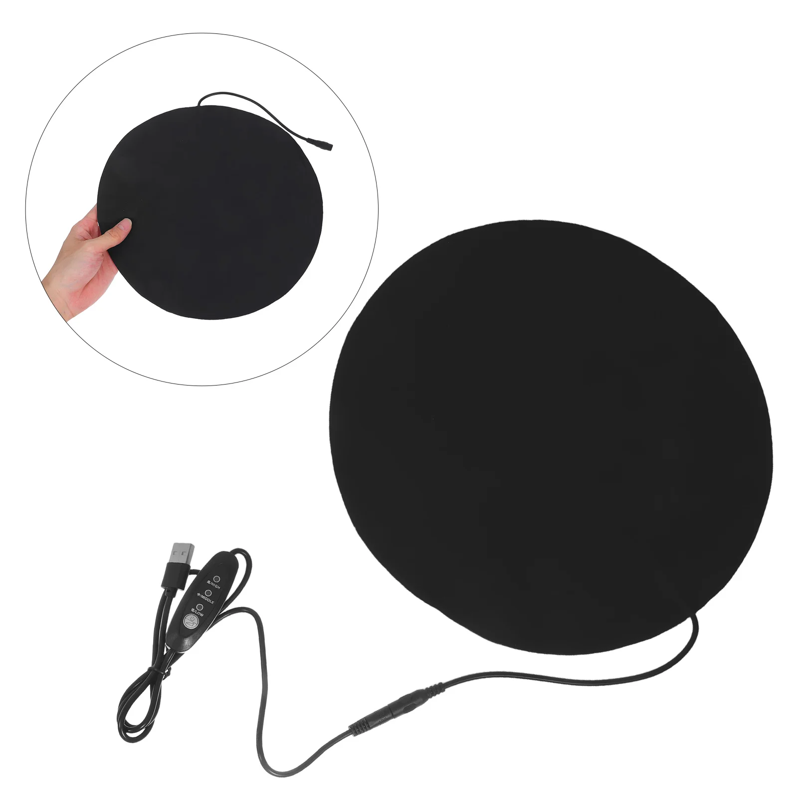 

Pet Heating Usb Powered Electric Heated Mat For Cats Small Pets Adjustable Temperature Portable Warm Bed For Indoor Travel