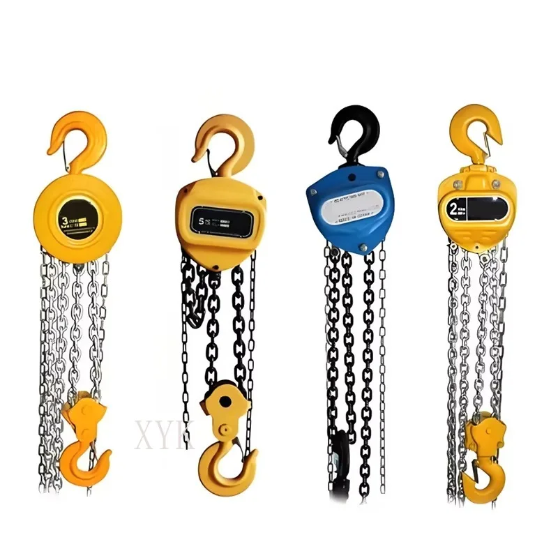1/2/3/5/10T Hand Chain Hoist Manual Lever Hoist Chain Block Manual Hoist Construction Site Crane - view 5