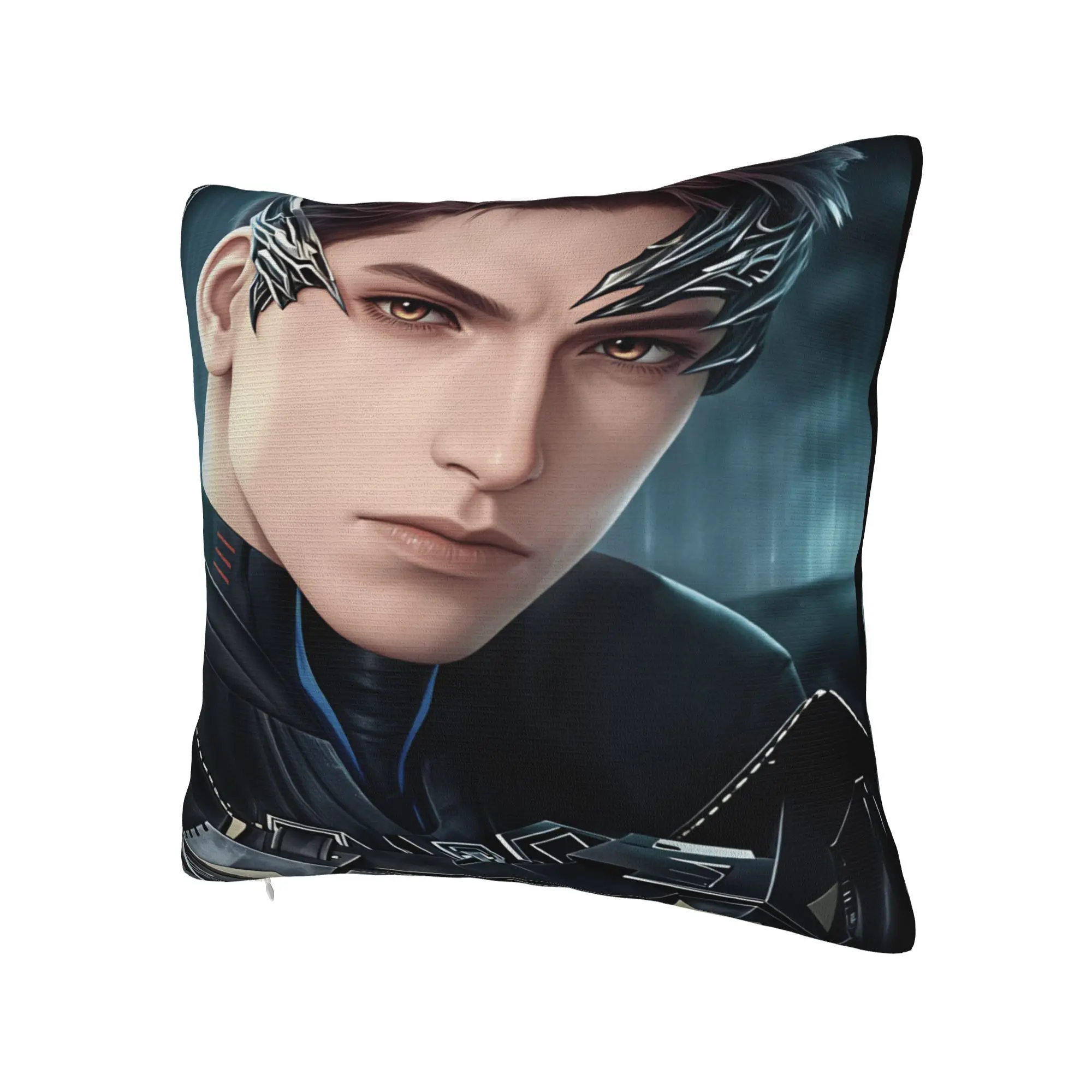 V-Valko L-Love and Deepspace Pillow Cover  Novelty Pillow Case For Living Room Bed Chair Soft Pillowcases Birthday Gift
