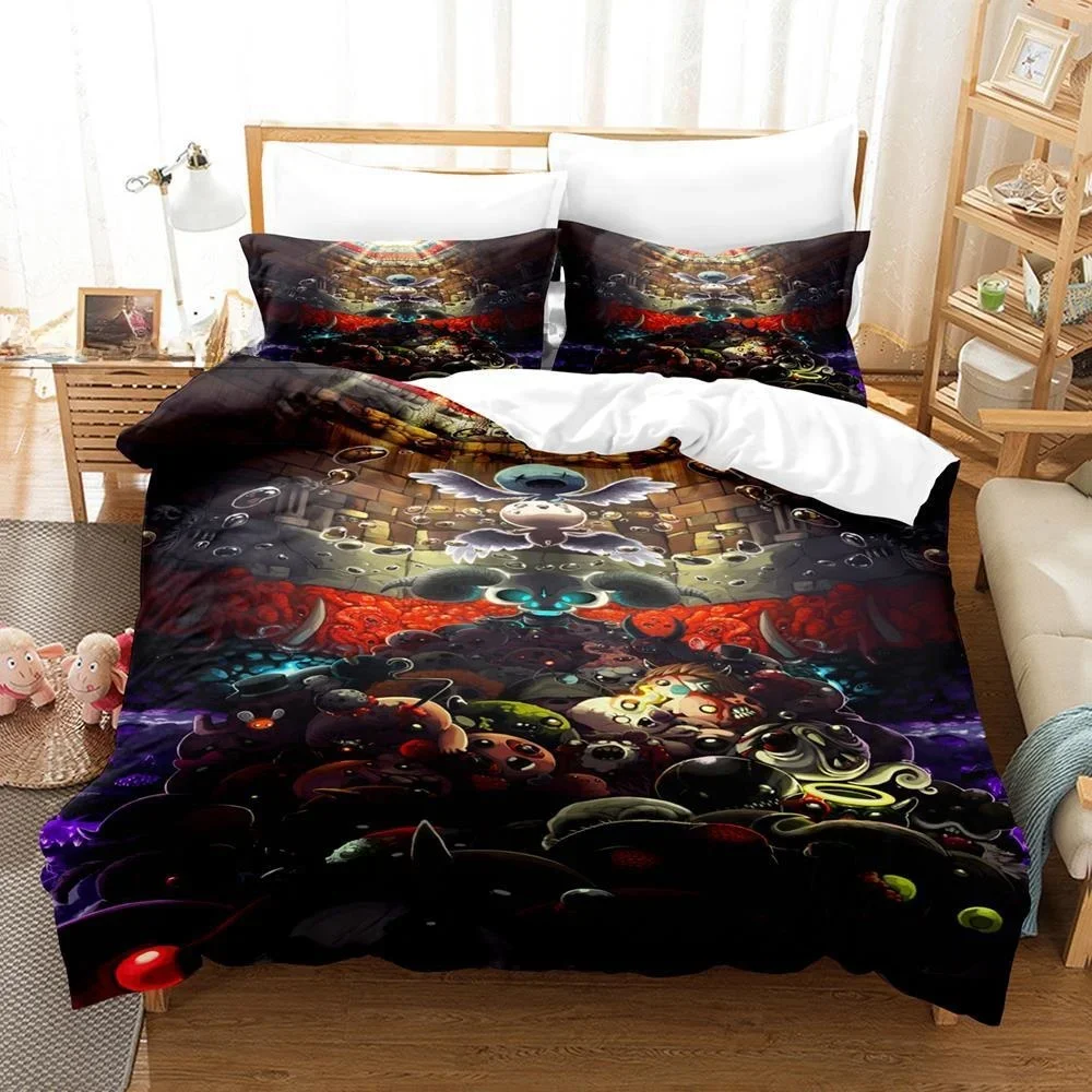 

Fashion 3D Printing Game The Binding of isaac Bedding Set Single Twin Full Queen King Size Bed Set Teenager Bedroom Sheet sets