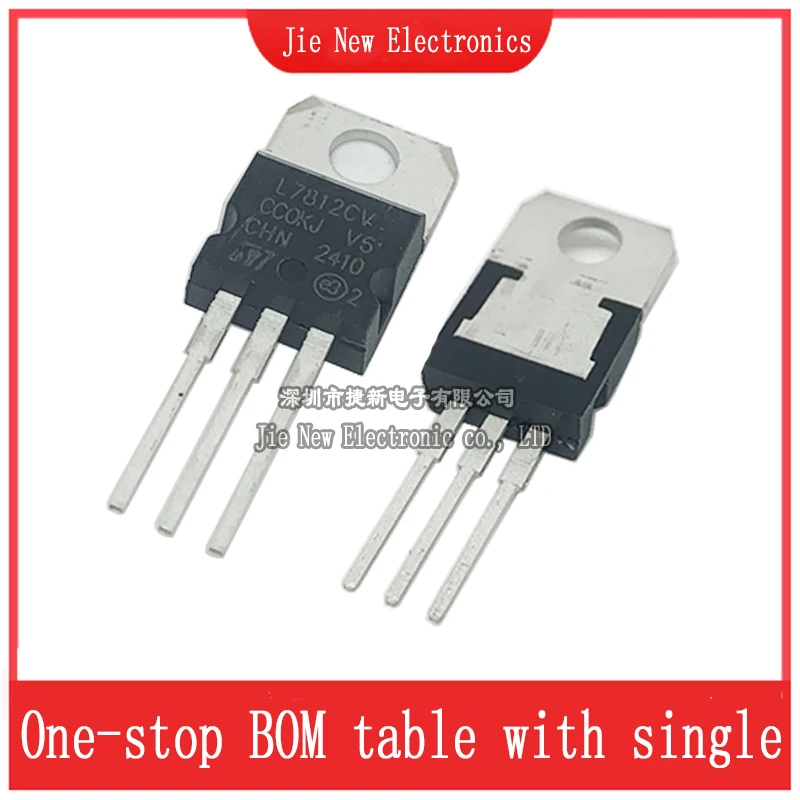 Triode de régulateur de tension, 10 pièces, L7805CV L7806CV L7808CV L7809CV L7810CV L7812CV L7815CV L7824CV L7905CV L7912CV L7915CV TO-220