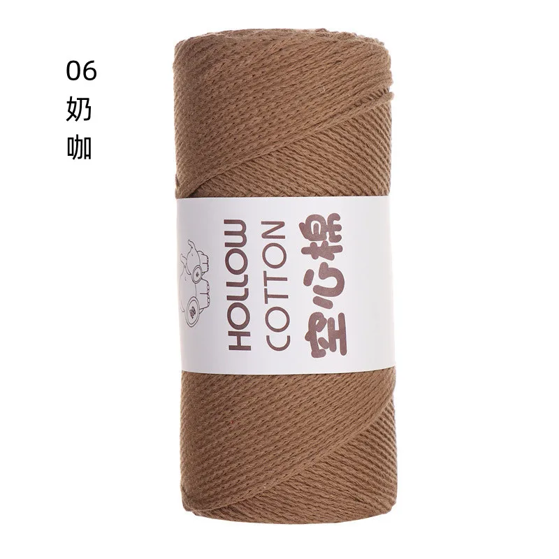 150g 100% Cotton Yarn Thick for Crochet Knitting Bags Cushion Dolls Accessory Hat Diy Firm Comfortable Soft Smooth Warm Thread