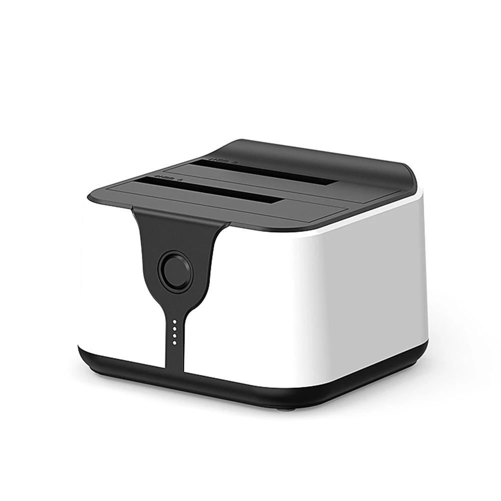 

N18R 2,5/3,5-дюймовый твердотельный накопитель, внешний жесткий диск, корпус SATA-USB 3.0, док-станция для жесткого диска с двумя отсеками, британская вилка