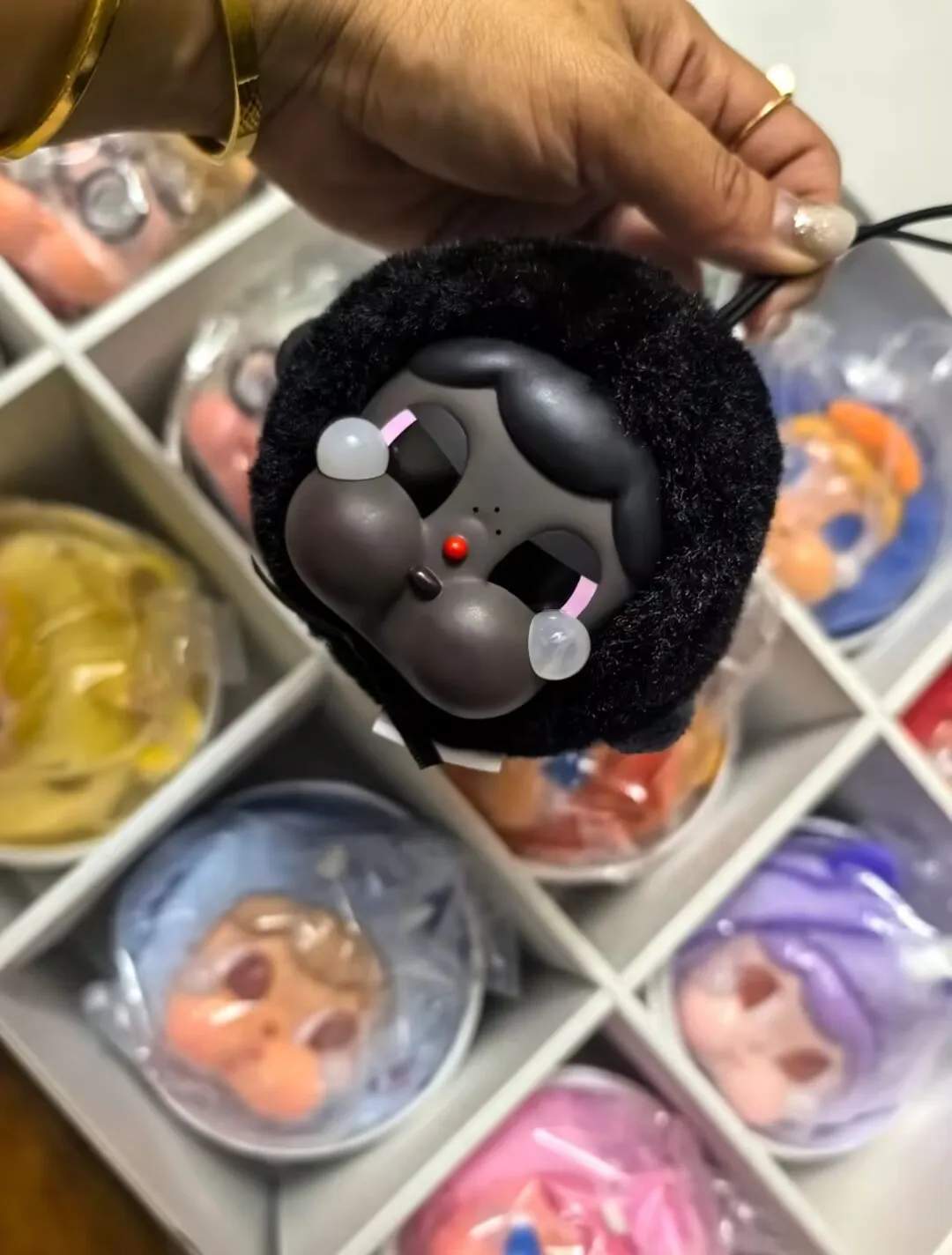 

POP MART Crybaby Crying Blob Sad Zoo Day Series Kawaii Anime Action Figure Blind Box Toy Surprise Mystery Doll Collection