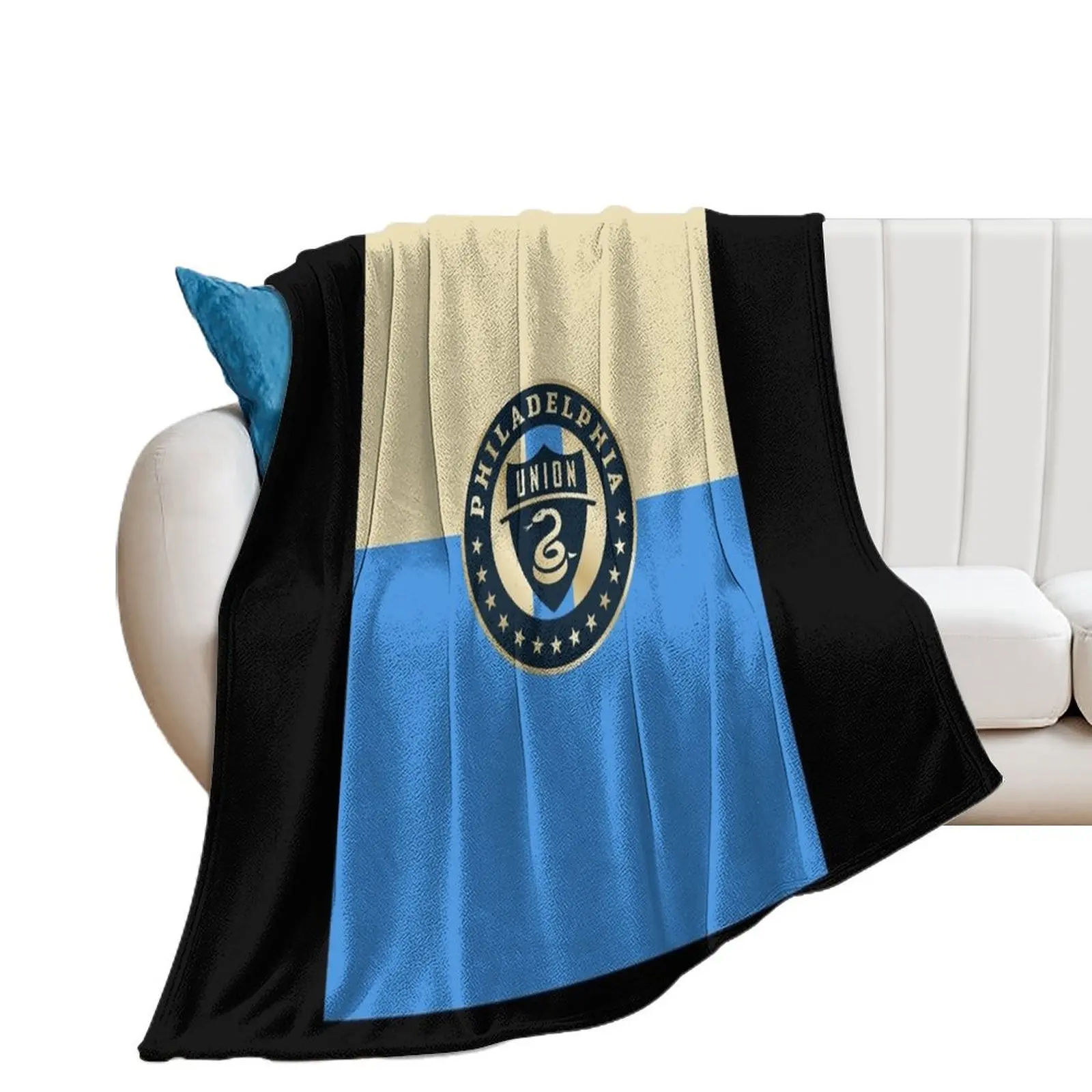 

Philadelphia union Throw Blanket Baby warm for winter Beach Decoratives Blankets