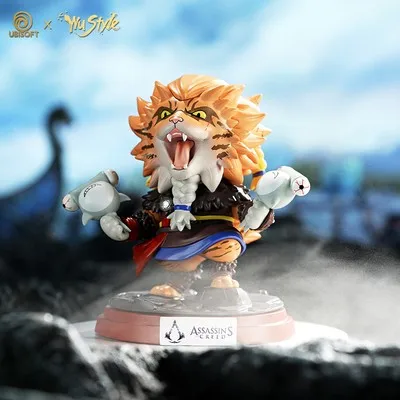 Original Assassin S Creed Blind Box Assassin Meow Seriestoys Mystery Dolls Cute Figure Room Decoration Christmas Gift Toys