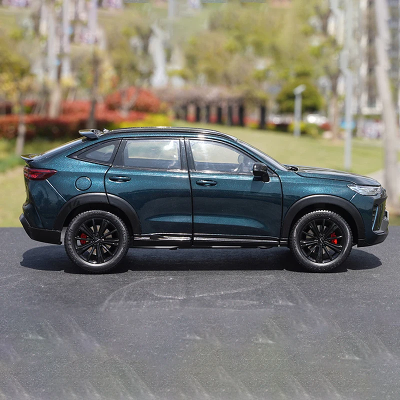 1:18 Scale Diecast Alloy Great Wall HAVAL H6 GT Toys Cars SUV 2024 Model Classic Adult Collectible Souvenir Gifts Static Display