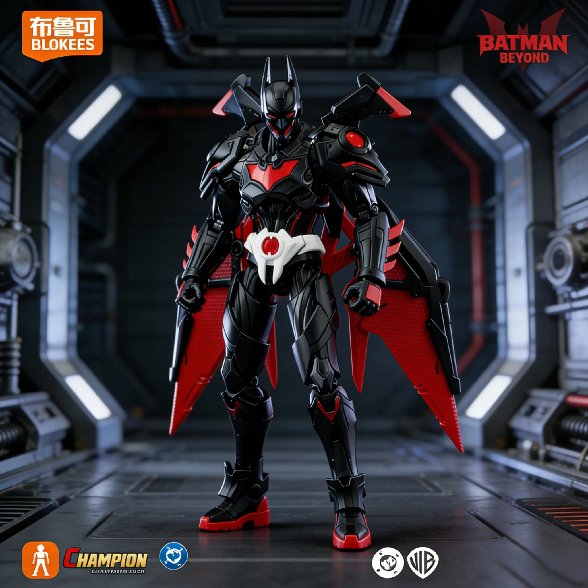 BLOKEES فئة كلاسيكية تيار مستمر فيلم باتمان بيوند سوبرمان ديفيد كورينسويت عمل أرقام الربط نموذج CollectbleToy هدية الكريسماس #2