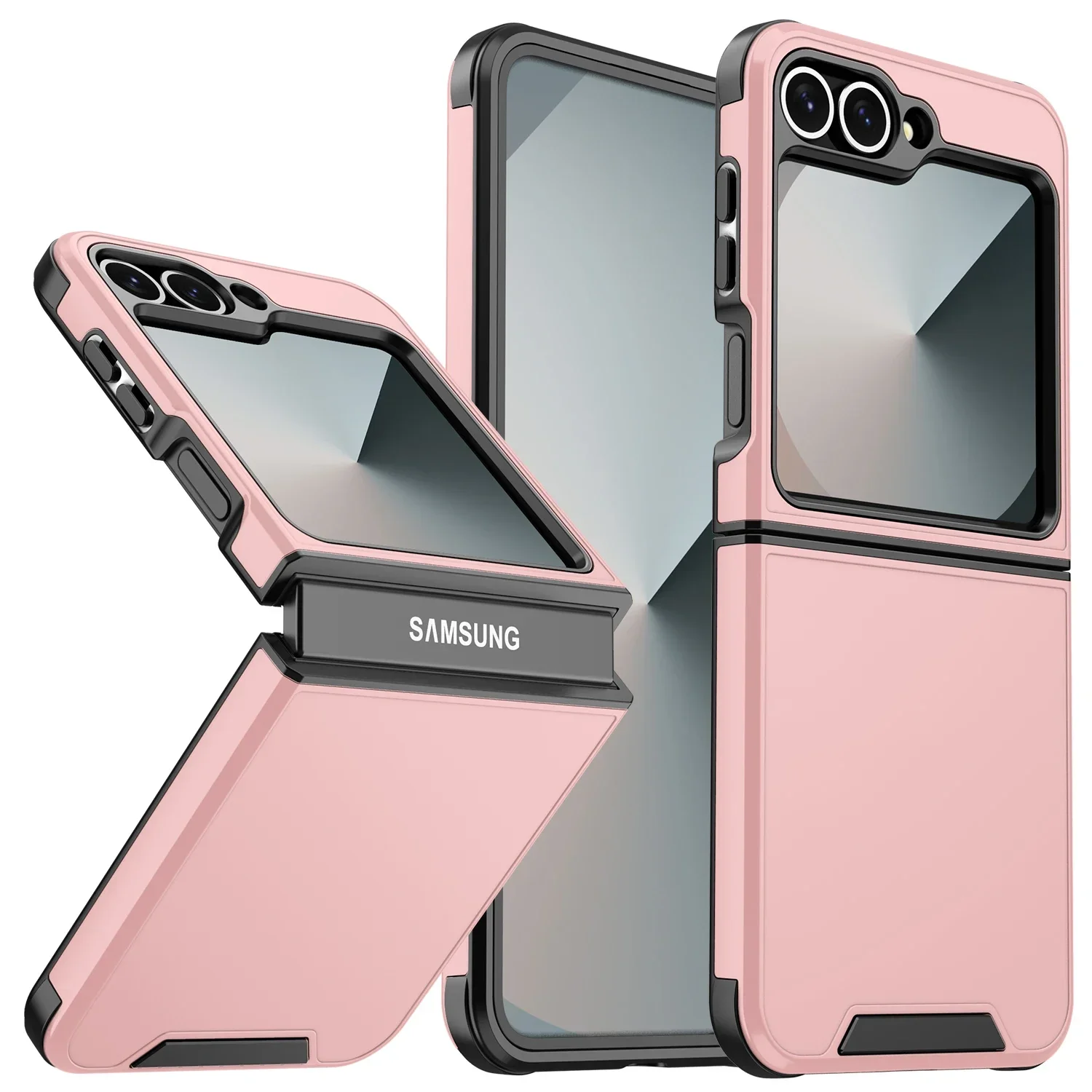 Luxuriöse matte Schutzhülle für Samsung Galaxy Z Flip 7 FE 6 5 4 Flip7 Flip6 Flip5 Flip4 Wireless Charging Slim – Detail 11
