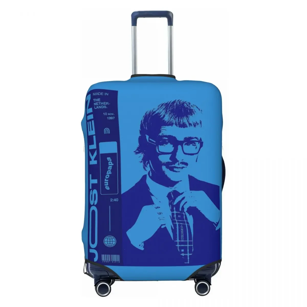 Joost Klein Europapa Eurovisionsed 2024 Netherlands Suitcase Cover Holiday Fun Luggage Case Business Protection