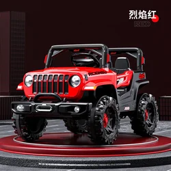 12V 7AH Big Battery Electric Car for Kids - Four-Wheel Remote Control 4WD Off-Road Ride-On Vehicle Quality Children's Transport